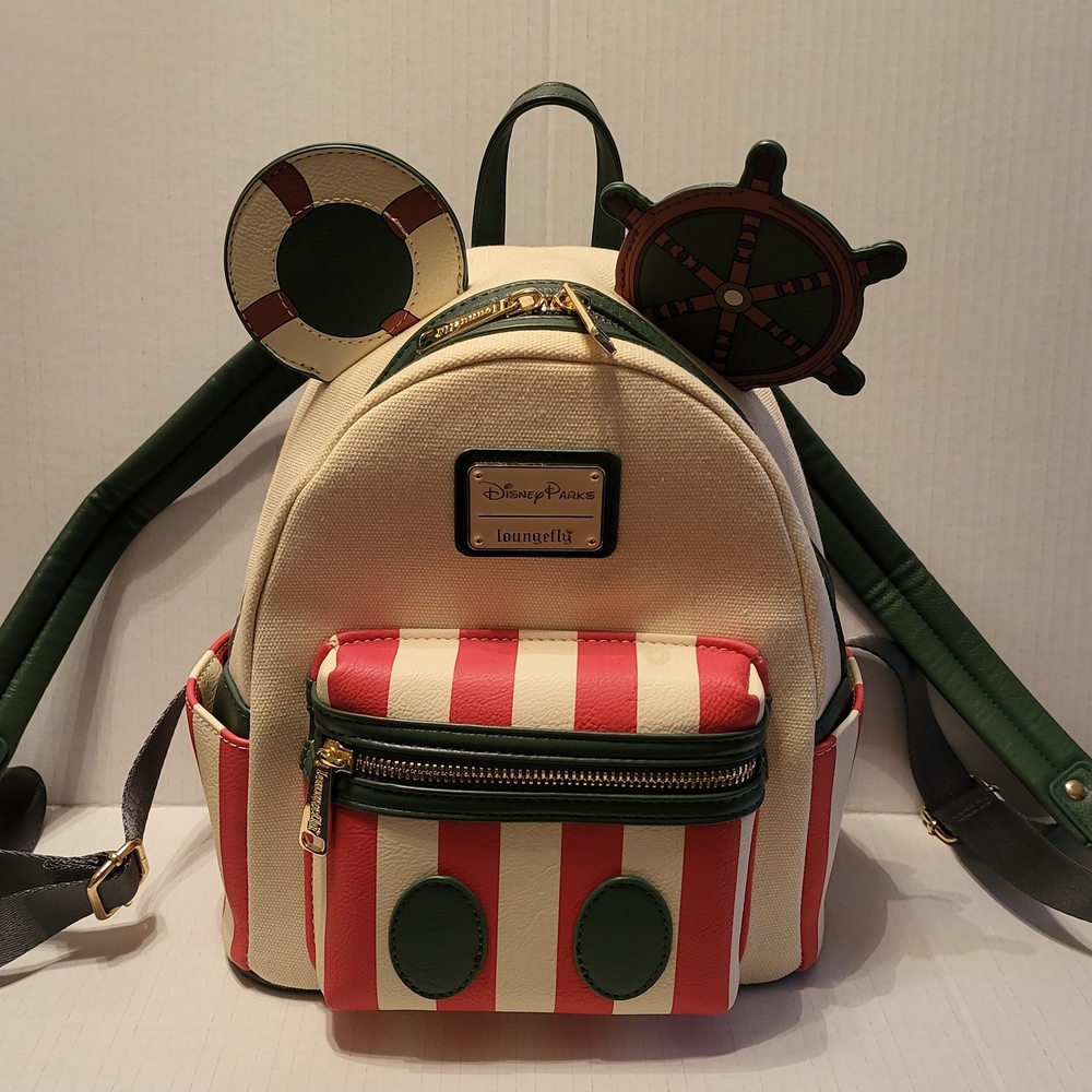 Disney Striped Kids Backpack - Picture 2 of 6